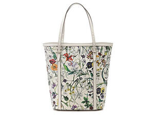 Gucci Flora Flower Tote Bag Off White Floral